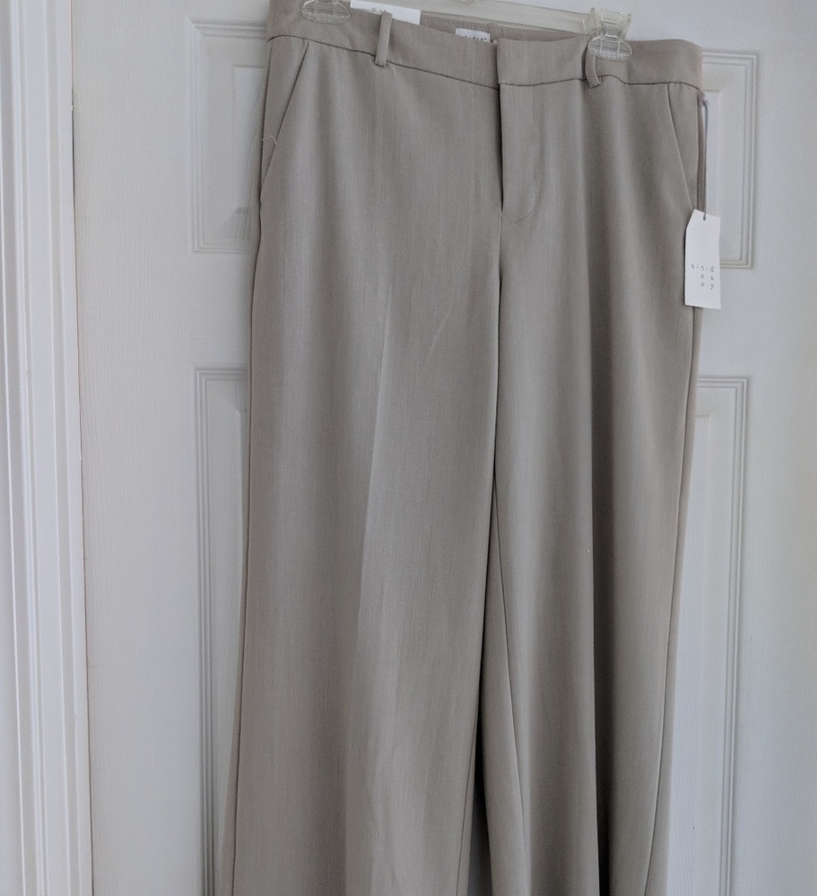 NEW A New Day beige pants trousers size 8 short